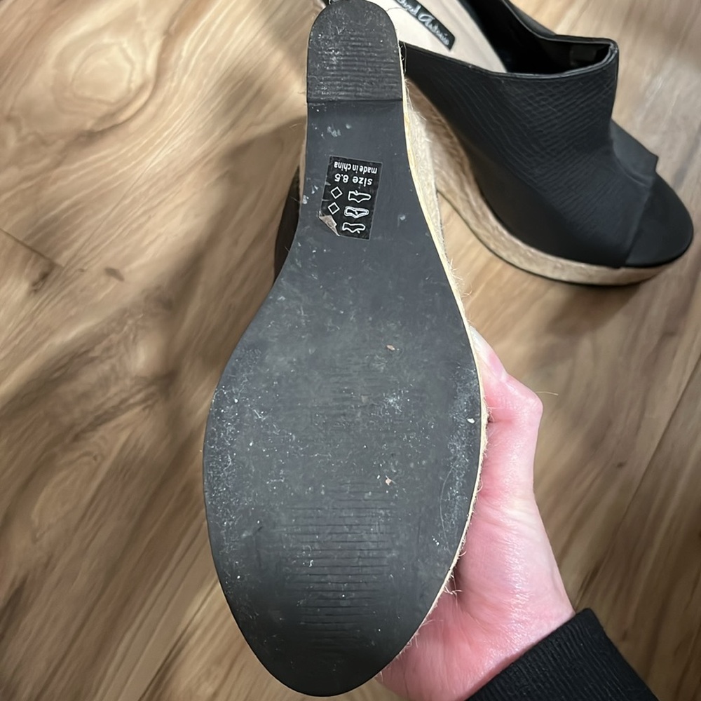 Michael Antonio Black Wedges - image 4